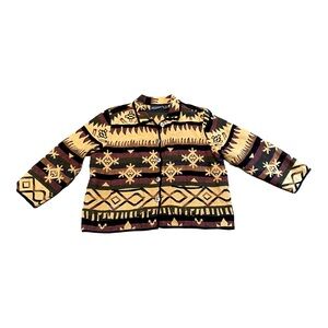 Jane Ashley Southwest Blanket Jacket